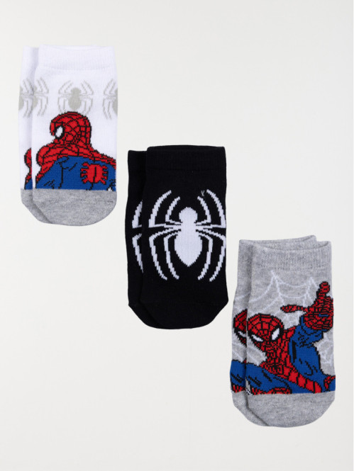 Lot 3 chaussettes Spiderman...