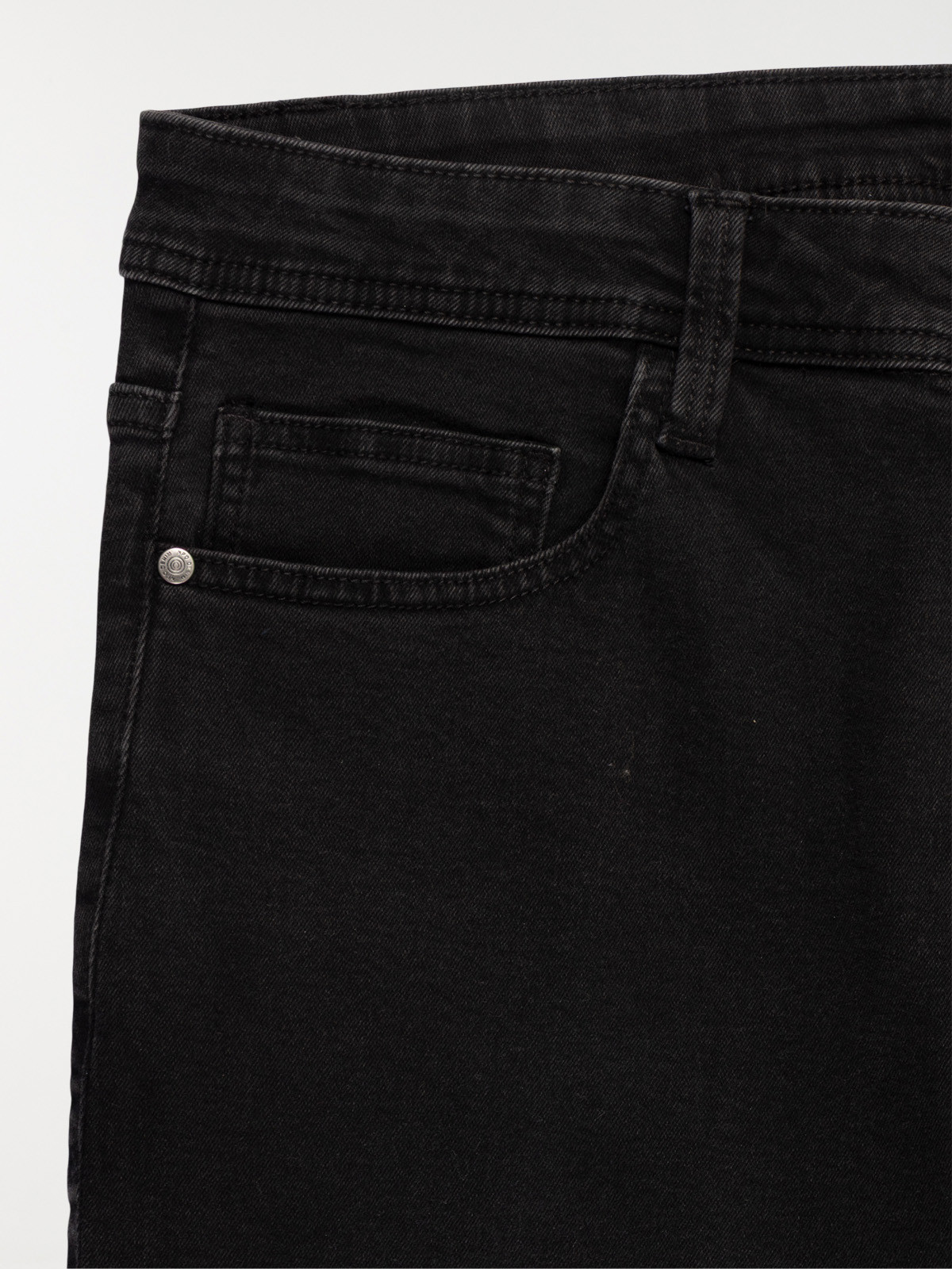 Jean noir slim grande taille homme