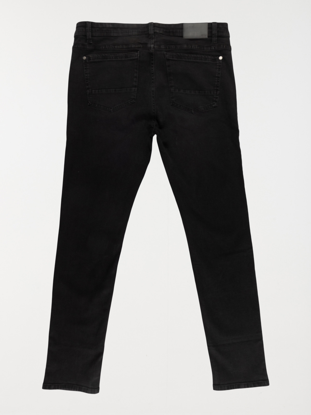 Jean noir slim grande taille homme