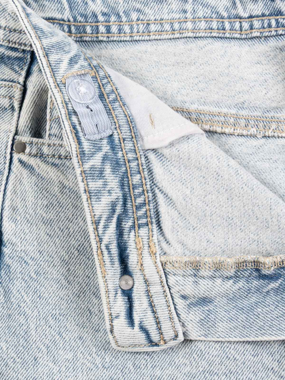 Jean straight bleached fille (XXS-M)