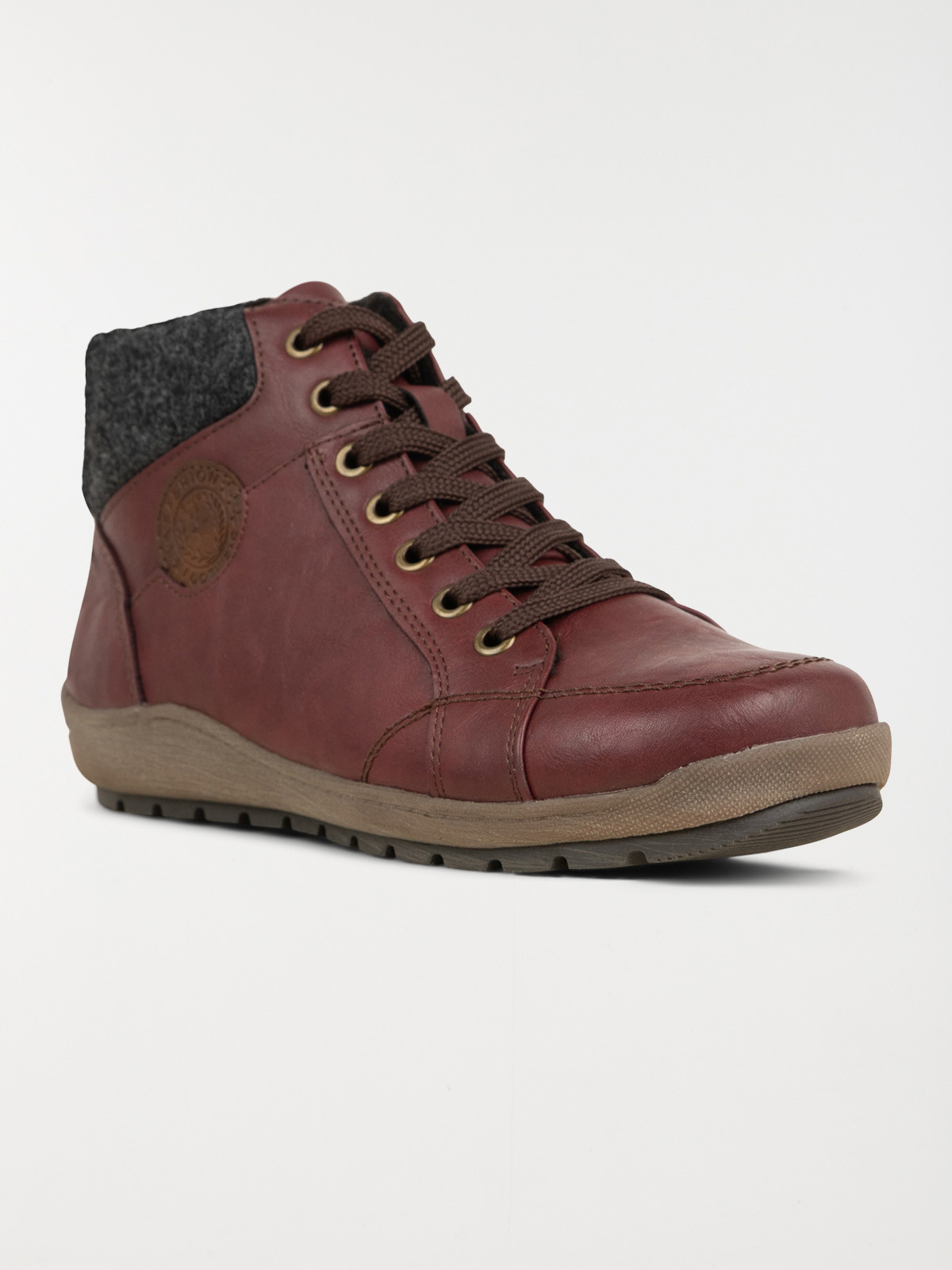 Baskets montantes rouges femme (36-41) Baskets montantes rouges femme (36-41)