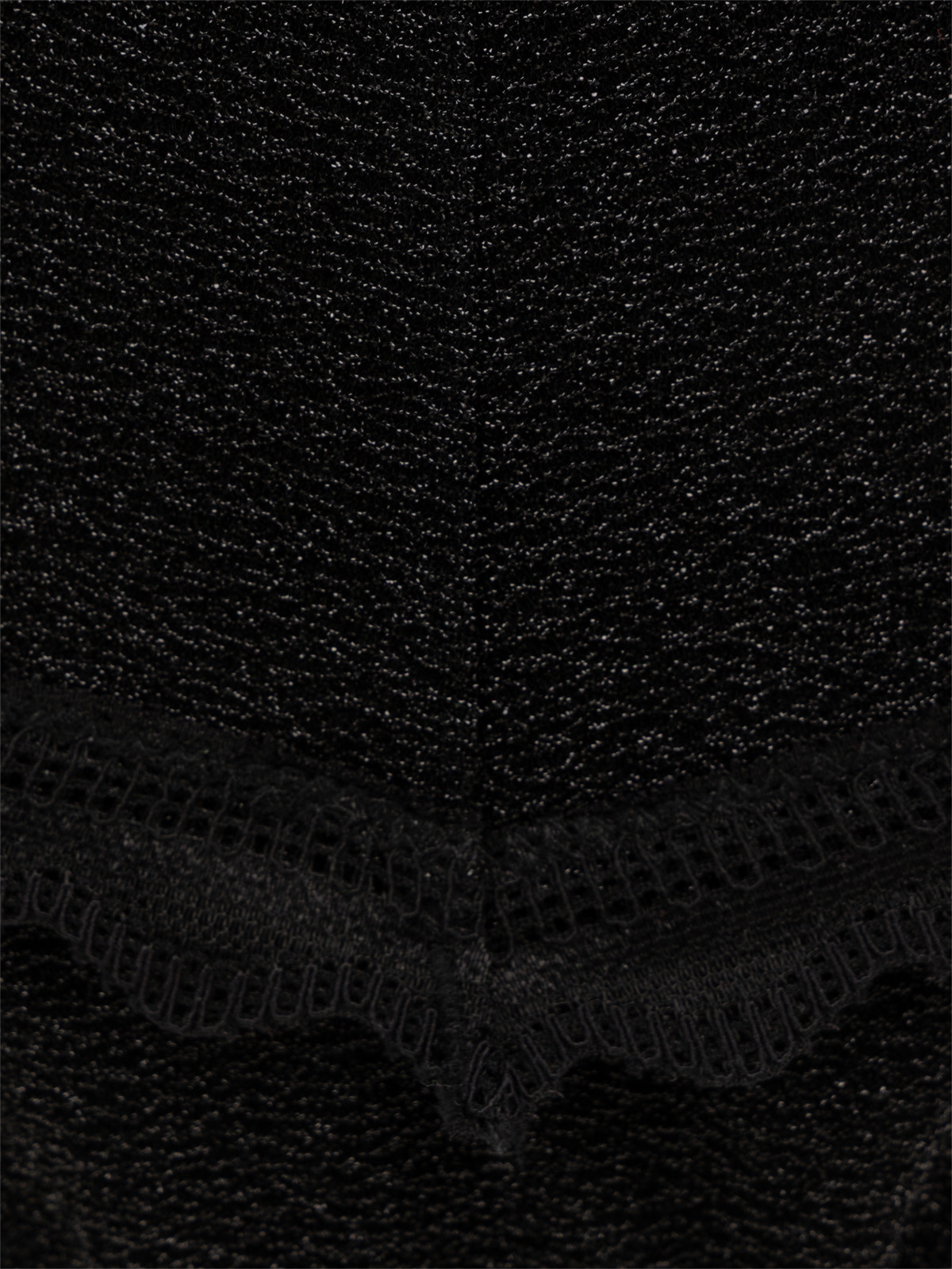 Shorty string noir femme (S-XL)