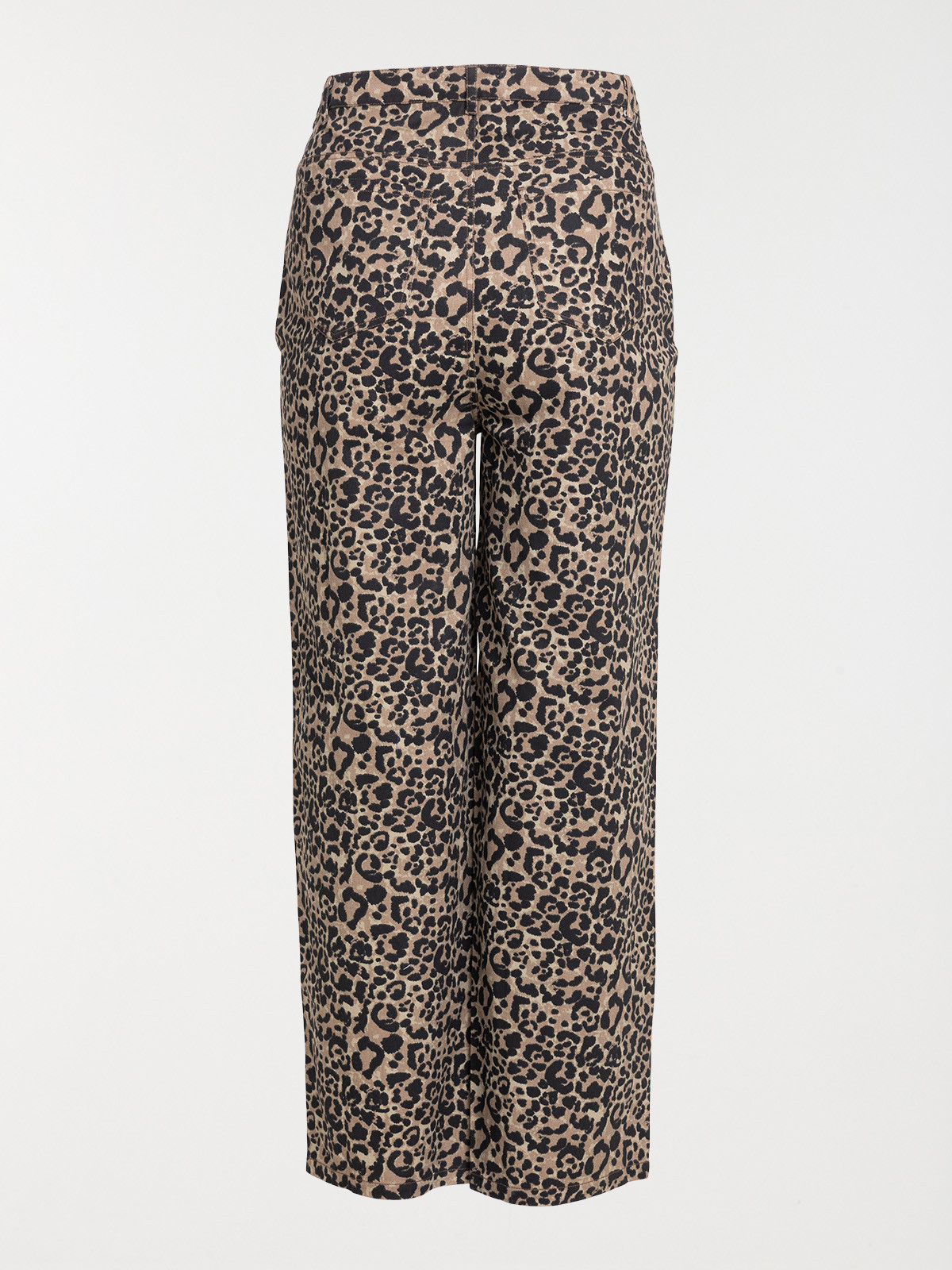 Pantalon léopard grande taille femme