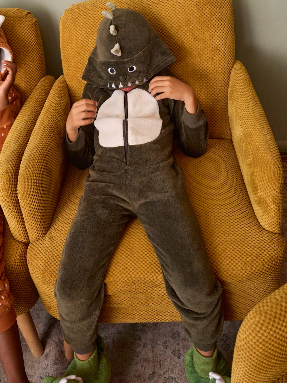 Combinaison dinosaure garçon (3-12A)