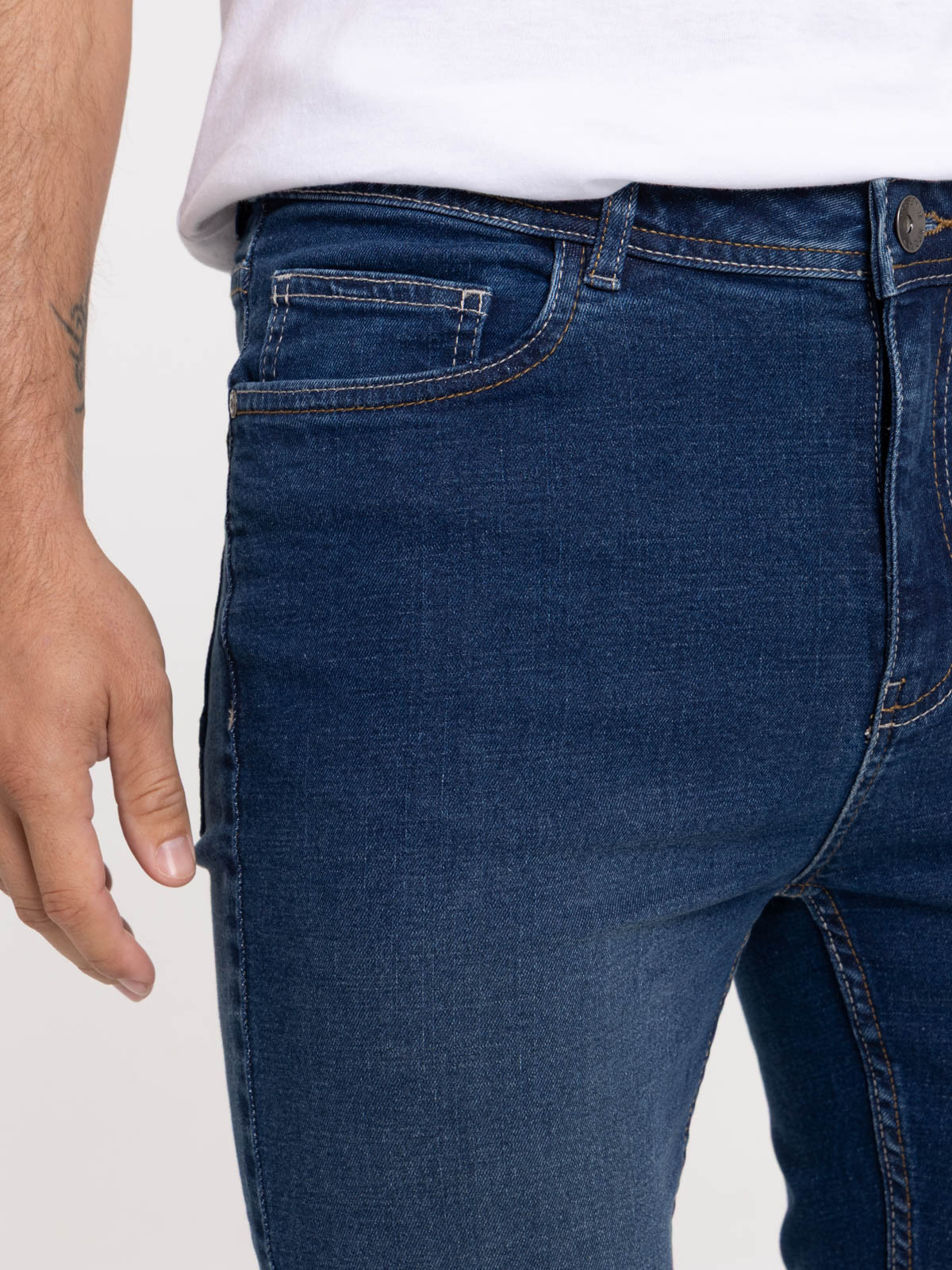 Jean slim brut homme