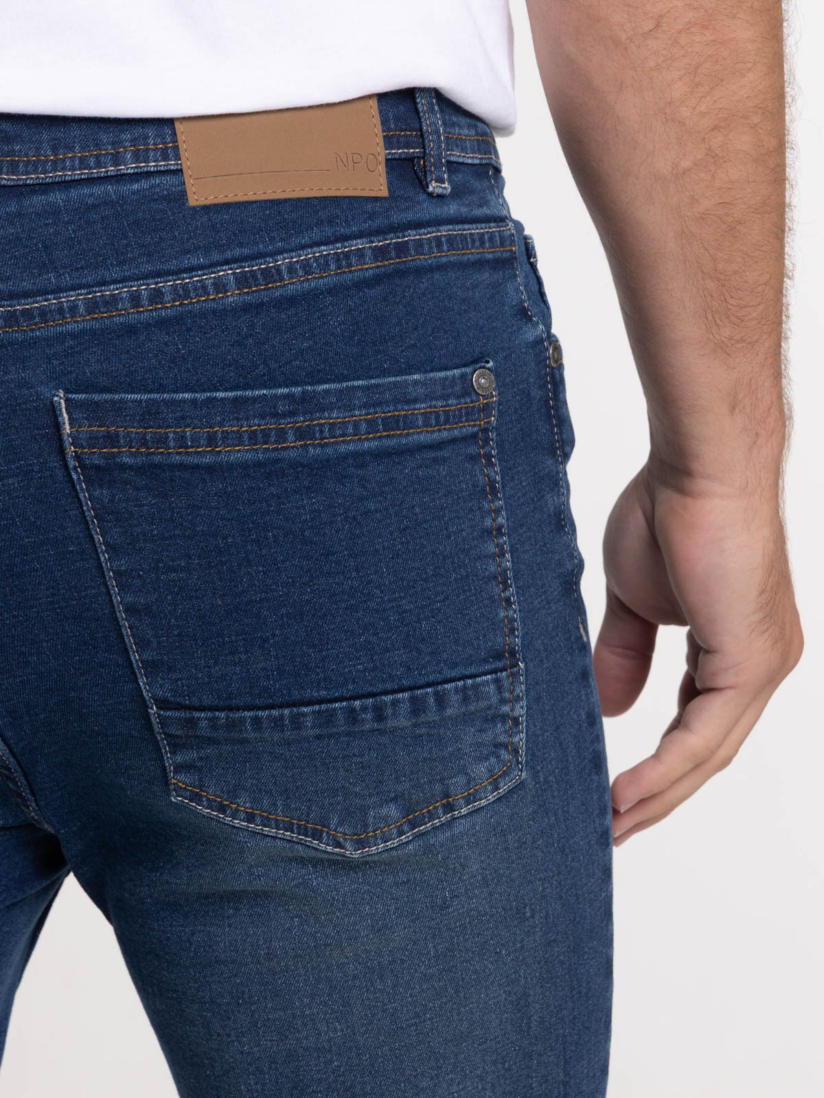 Jean slim brut homme