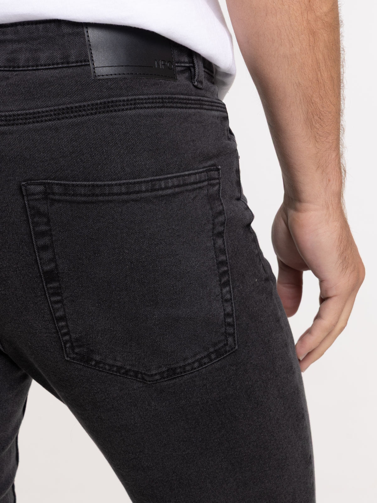 Jean skinny noir homme