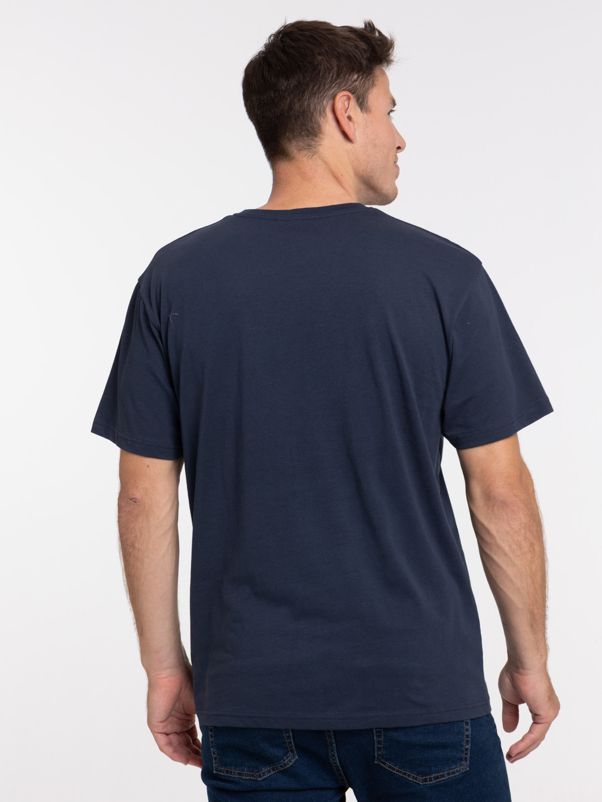 T-shirt de Noël marine homme