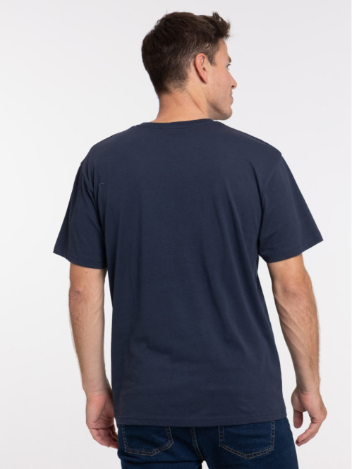 T-shirt de Noël marine homme