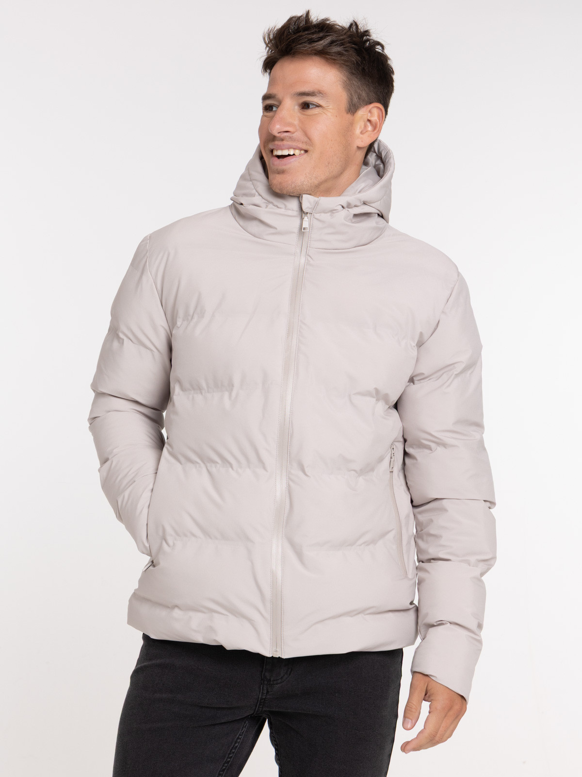 Blouson à capuche coloris mist homme Blouson à capuche coloris mist homme