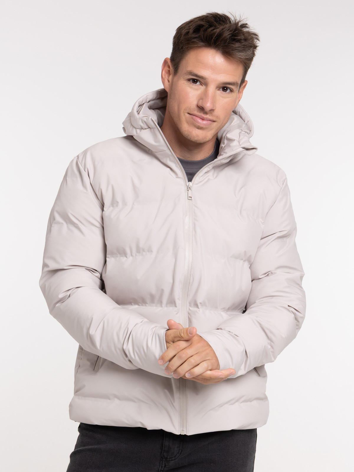 Blouson à capuche coloris mist homme Blouson à capuche coloris mist homme