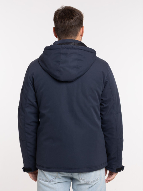 Parka à capuche horizon homme