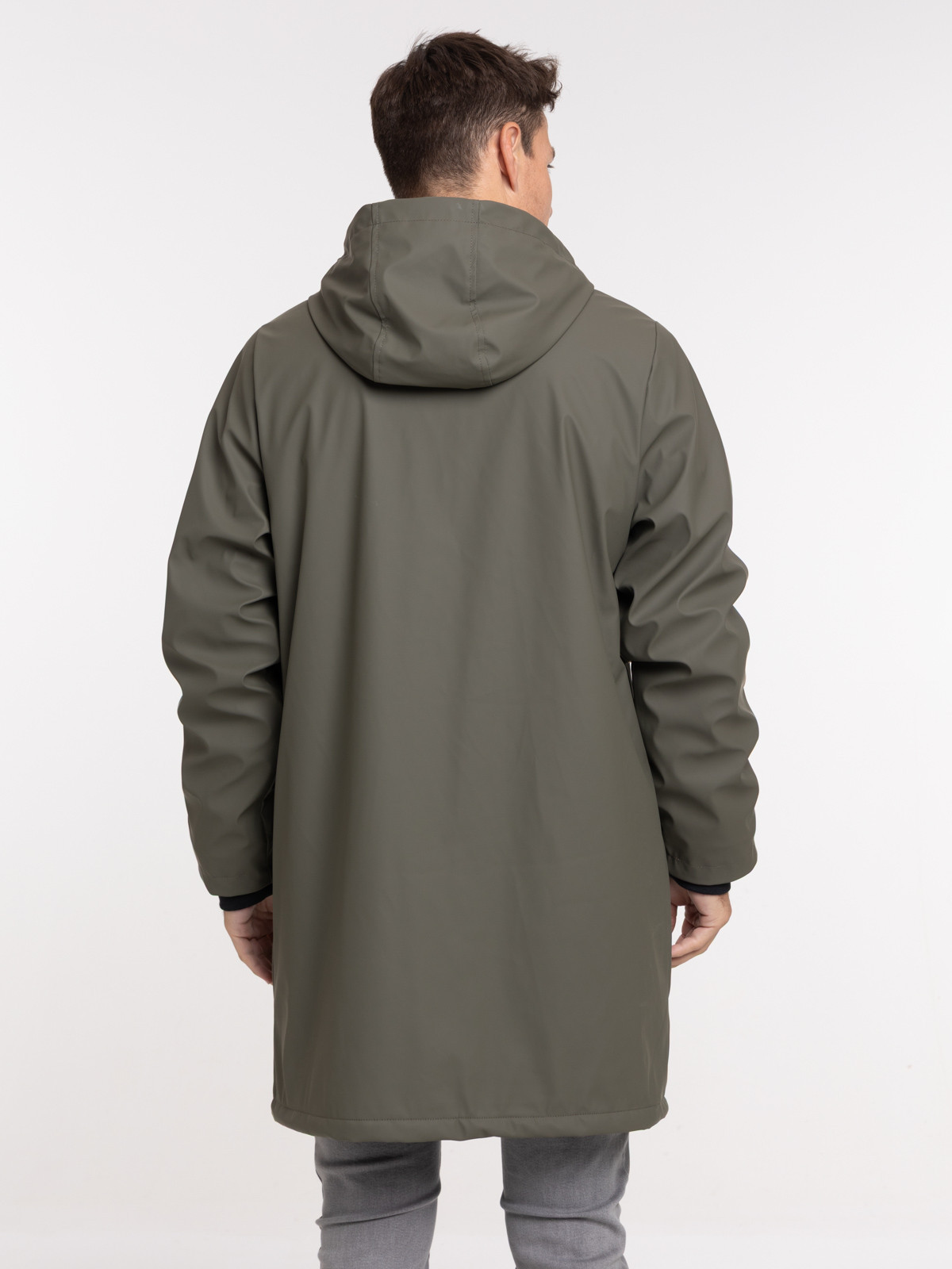 Blouson long à capuche homme Blouson long à capuche homme