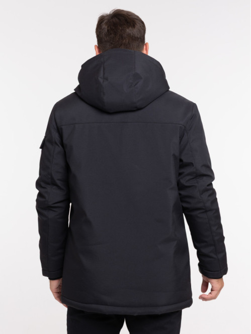 Parka à capuche multipoche...