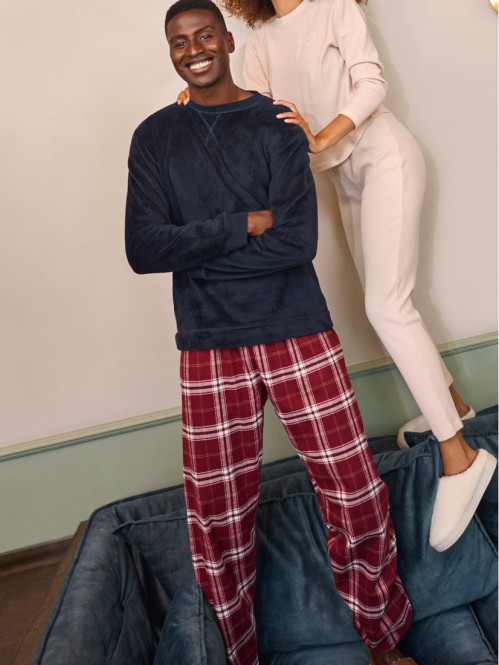 Pyjama avec pantalon à...