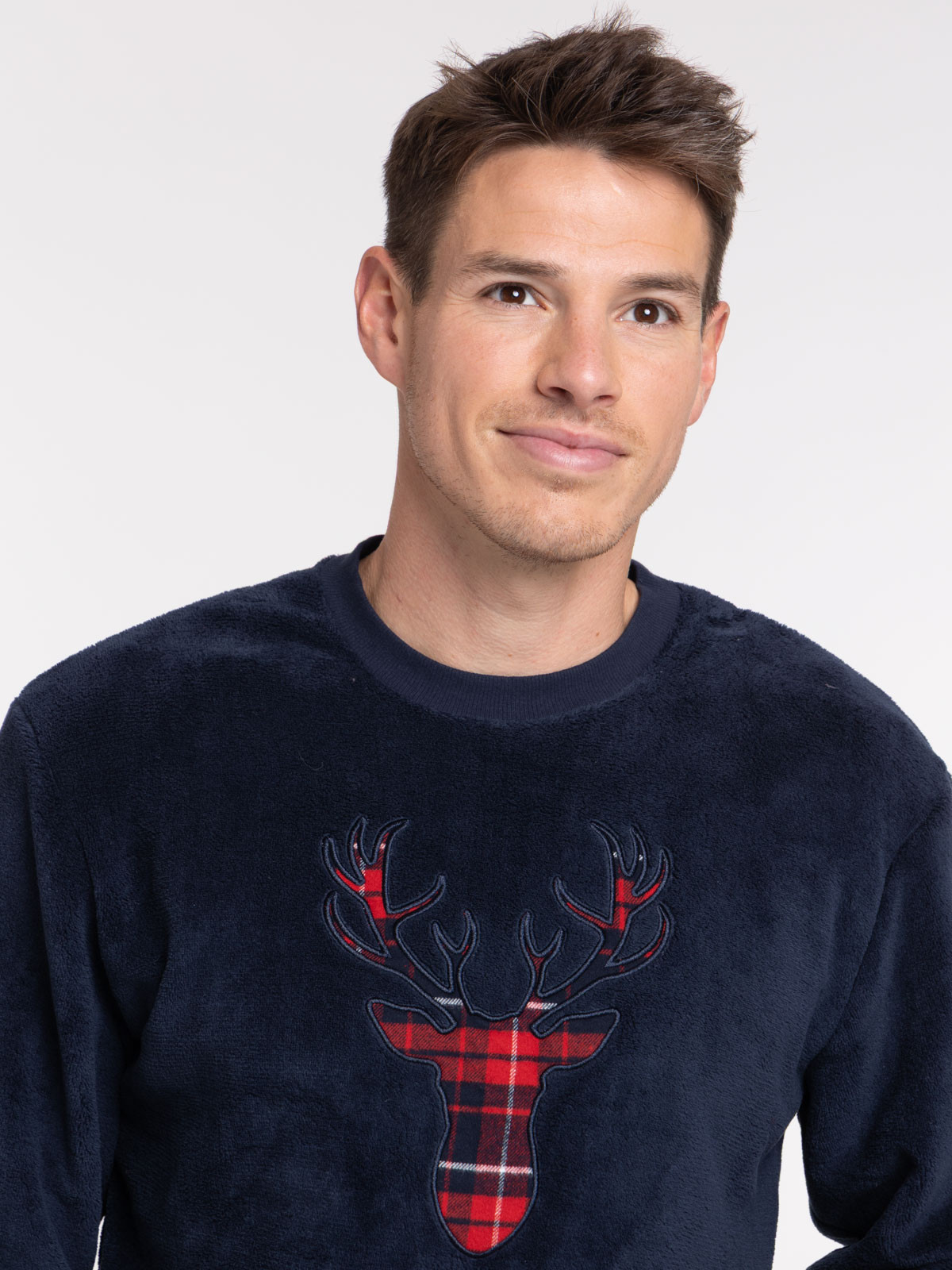 Pyjama de Noël à carreaux homme Pyjama de Noël à carreaux homme