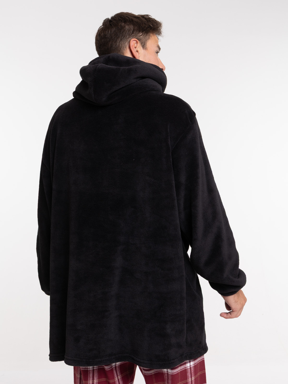 Sweat plaid DEADPOOL noir homme Sweat plaid DEADPOOL noir homme