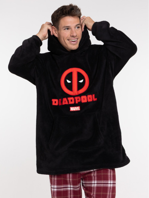 Sweat plaid DEADPOOL noir...