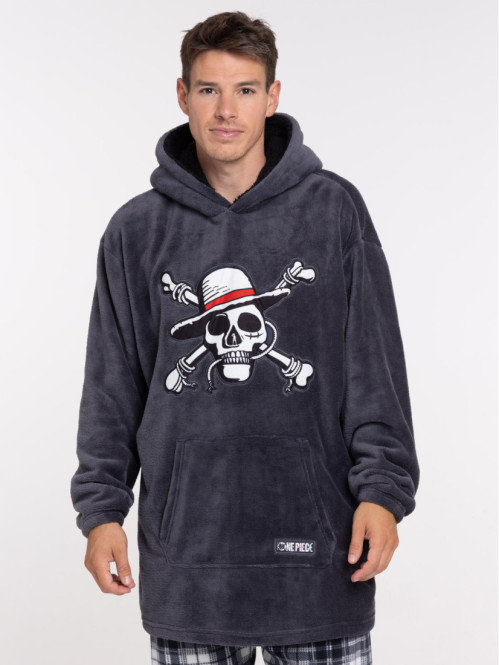 Sweat plaid One Piece homme