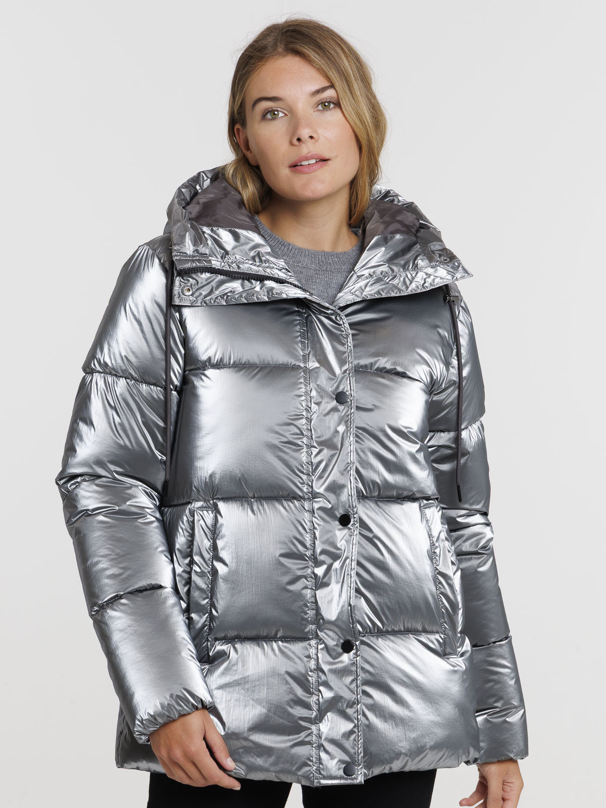 Doudoune matelassée à capuche femme Doudoune matelassée à capuche femme