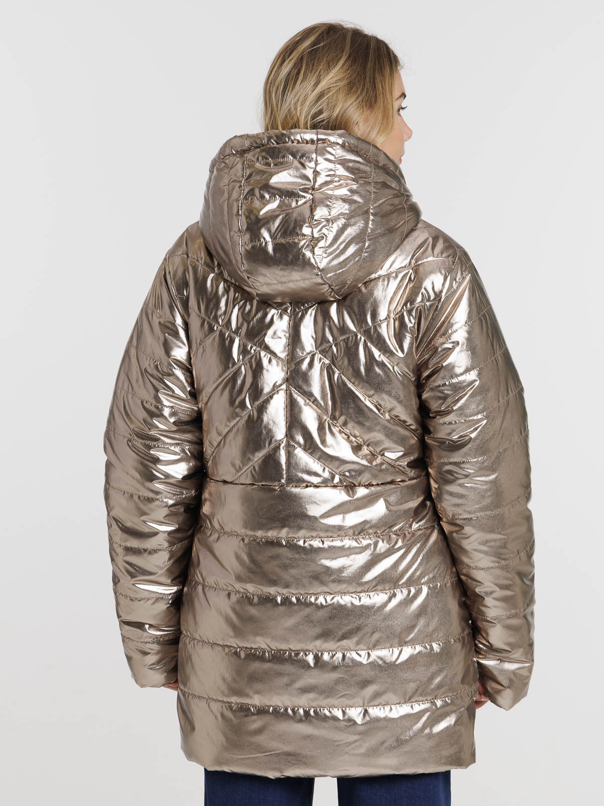 Doudoune à capuche réversible femme Doudoune à capuche réversible femme