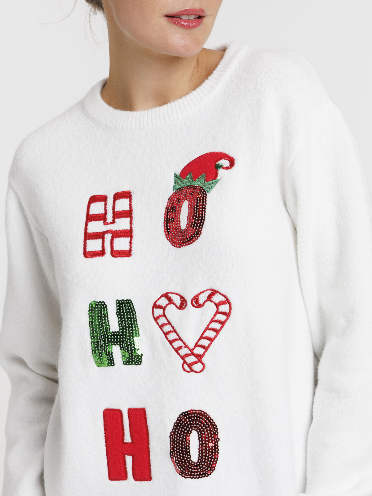 Pull Ho Ho Ho femme Pull Ho Ho Ho femme