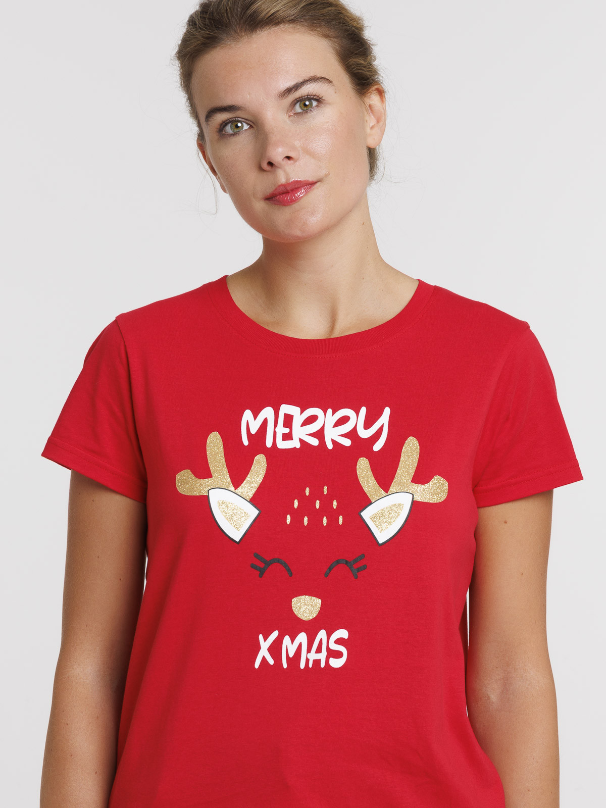 T-shirt de Noël femme