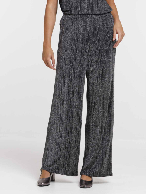 Pantalon noir large...