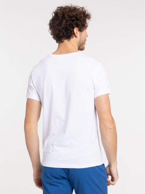 T-shirt blanc One Piece homme