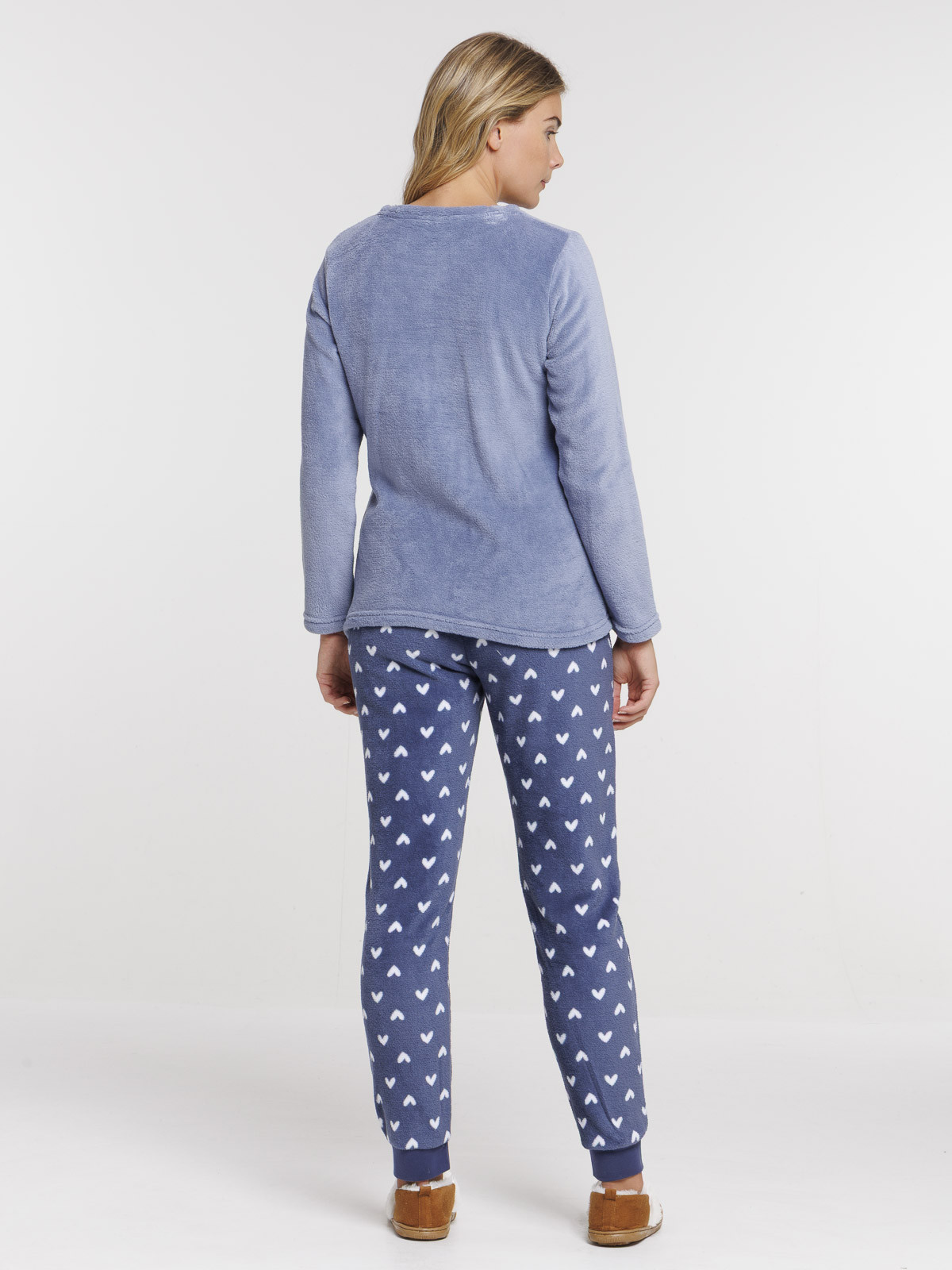 Pyjama polaire ourson femme