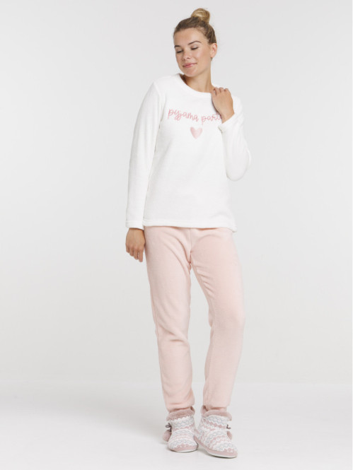 Pyjama polaire pyjama party femme