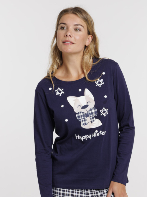 Pyjama marine happy winter...