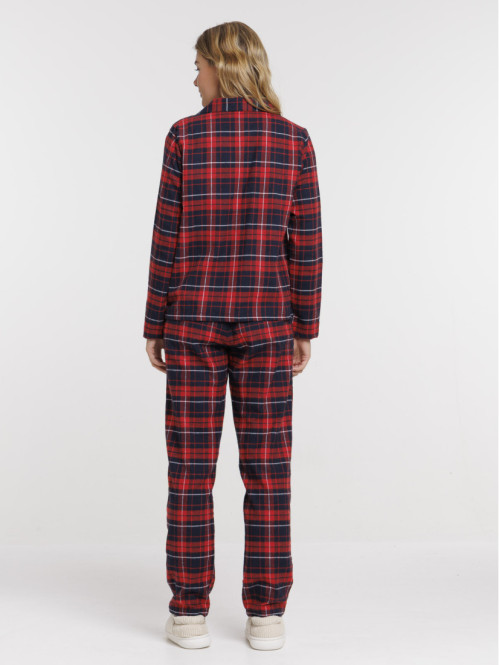 Pyjama à carreaux femme