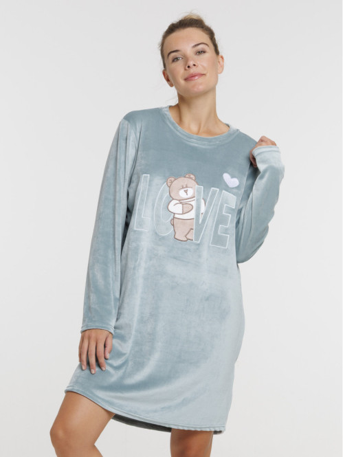 Chemise de nuit ourson love...
