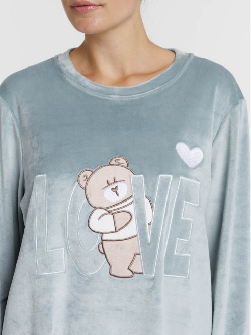 Chemise de nuit ourson love...