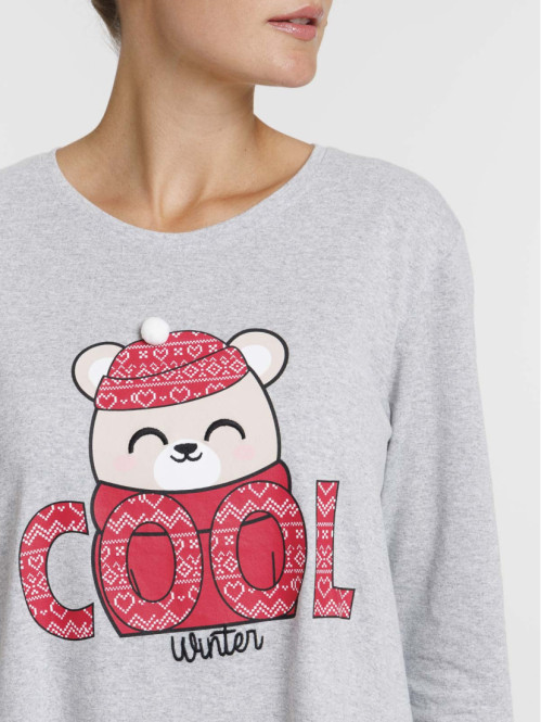 Chemise de nuit ourson cool...