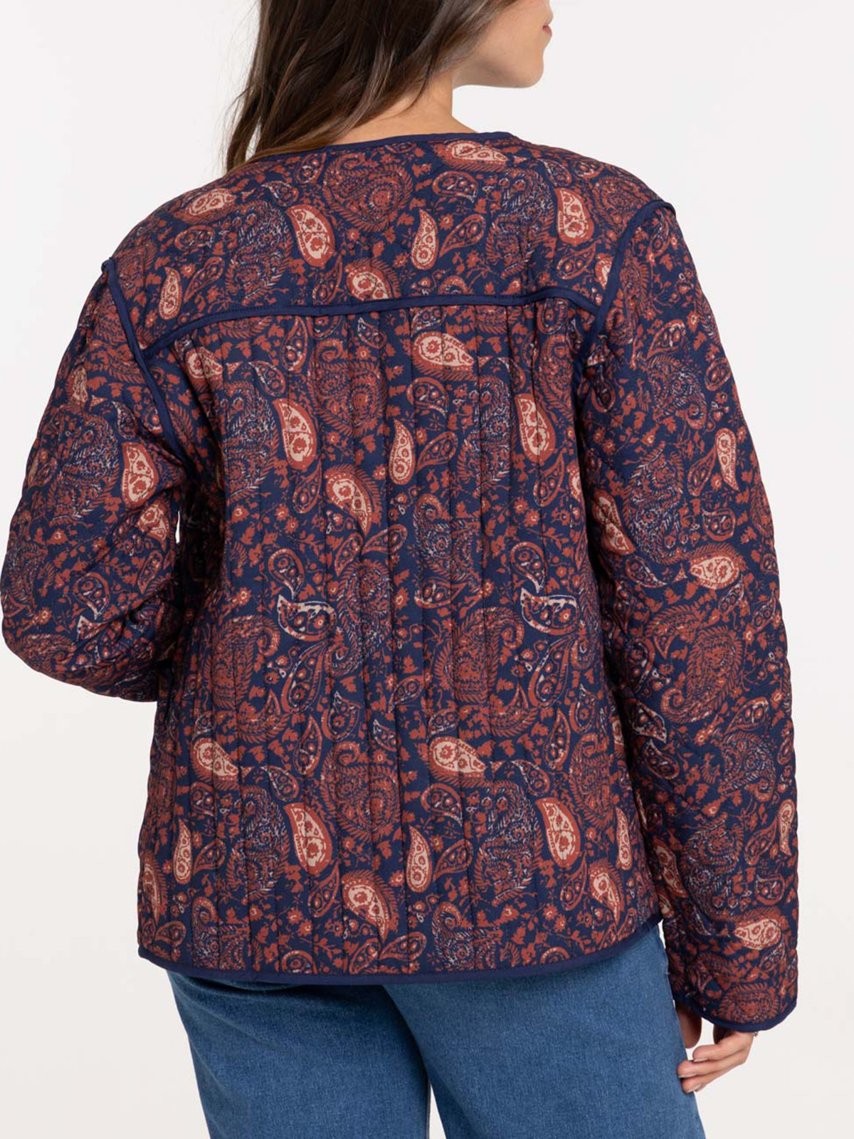 Veste matelassée imprimée femme Veste matelassée imprimée femme