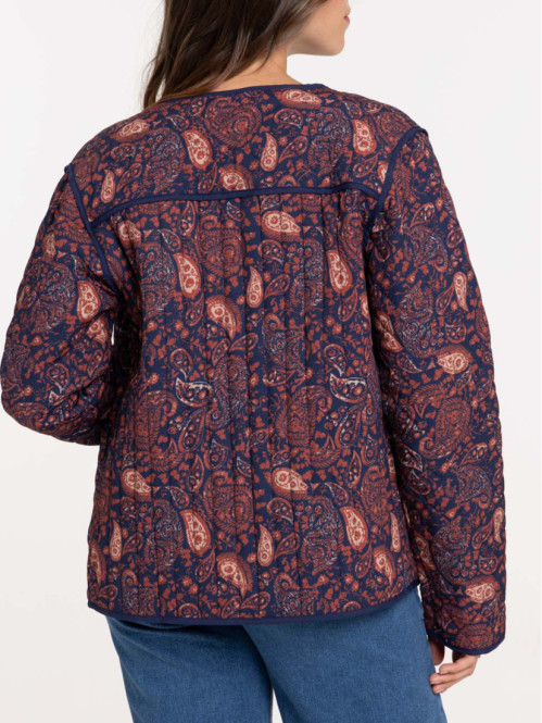 Veste matelassée imprimée femme Veste matelassée imprimée femme