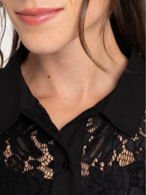 Chemise sans manches...