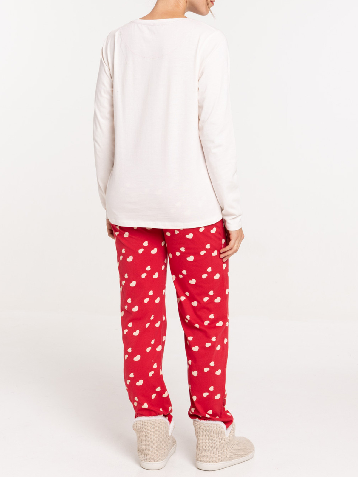 Pyjama noël coeur femme Pyjama noël coeur femme