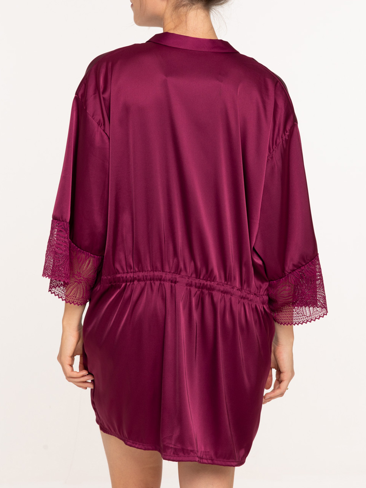 Kimono coloris figue femme