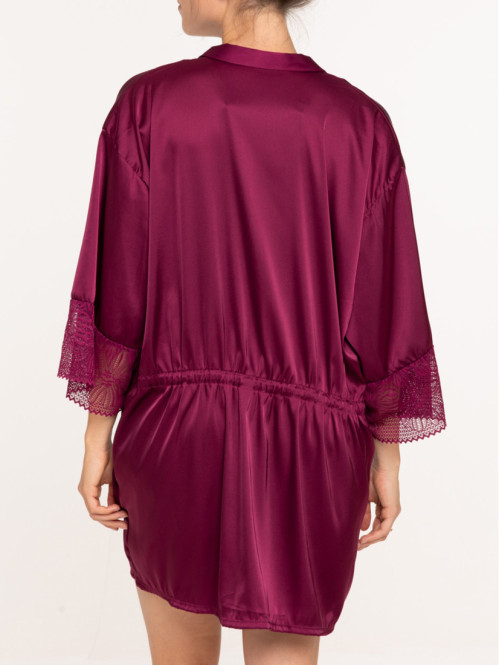 Kimono coloris figue femme