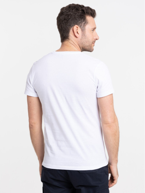 T-shirt Rocky Balboa blanc homme