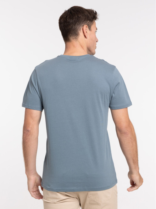 T-shirt col rond coloris...