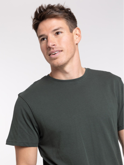 T-shirt slim fit coloris...