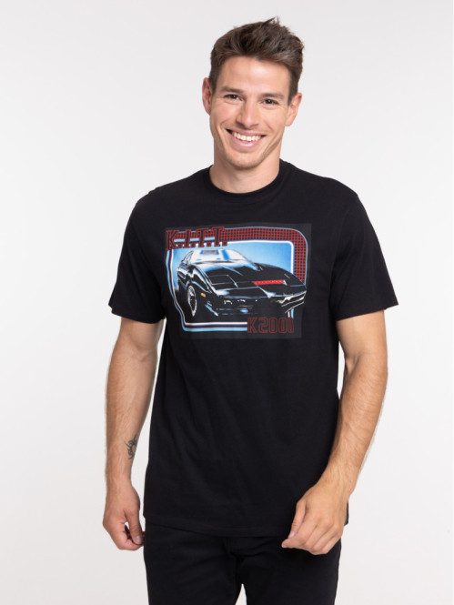 Tee-shirt noir Kitt K2000...