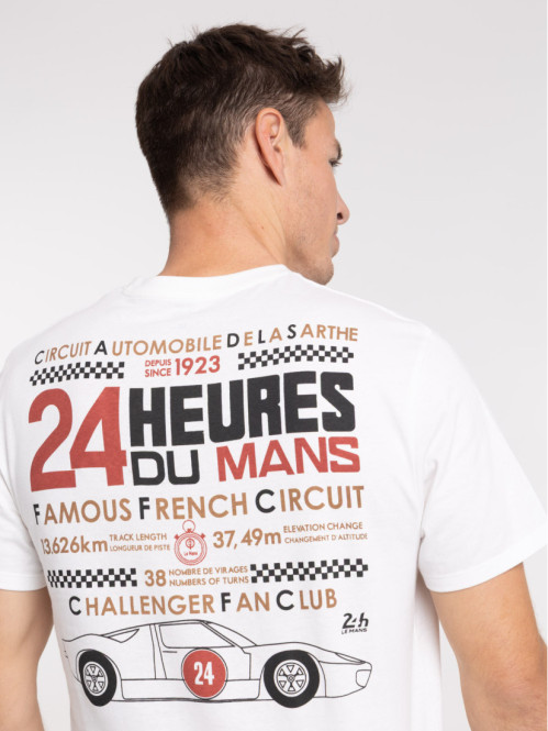 T-shirt 24h du Mans ivoire...