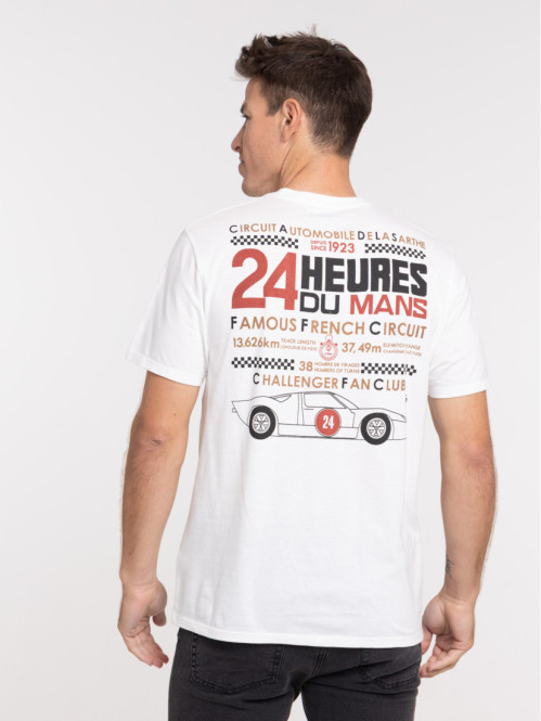 T-shirt 24h du Mans ivoire...