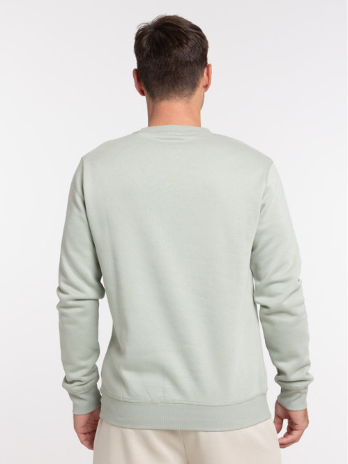 Sweat basique coloris sauge...