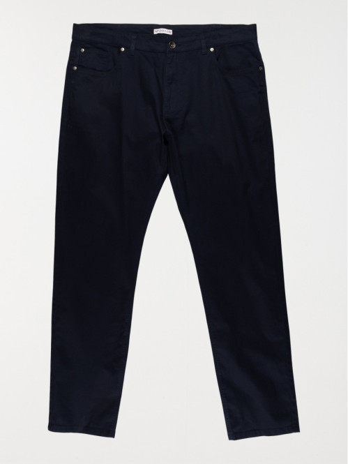 Pantalon marine navy grande taille homme